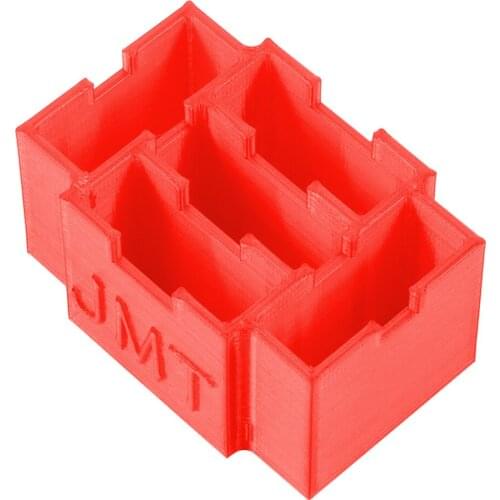 3D Print TPU Battery Container Box 3D Printing Holder for Up to 5pcs Mini Indoor FPV Racing Drone RC Aircraft Lipo Battery