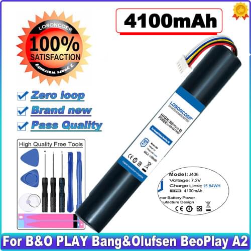 4100mAh Battery for B&O PLAY Bang&Olufsen BeoPlay A2/Active/BeoLit 15/BeoPlayBeoLit 17 Speaker Bang & Olufsen BeoLit 15 / 17