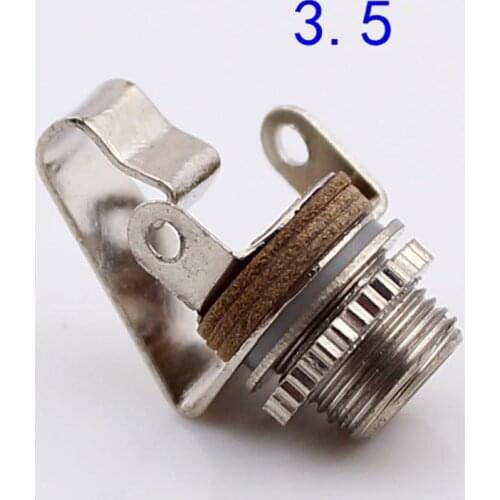 10pcs Jack 3.5mm Audio Connector Audio Socket Mono 3.5mm Female Headphone Jack Audio Adapter