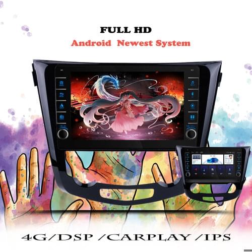 Android 10.0 Car Radio Multimedia Video Player For Nissan X-Trail xtrail 3 T32 2013-2017 Qashqai 2 J11 Navigation GPS 2 din DVD