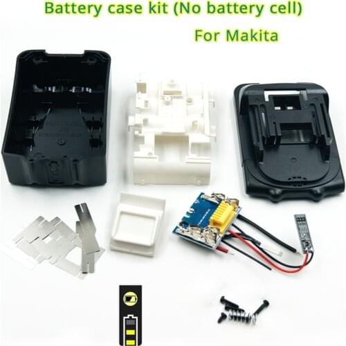 BL1830 BL1850 18V Li ion Battery Plastic Case PCB Circuit Board Replacement for Makita BL1840 194309-1 LXT400 (No Battery Cells)