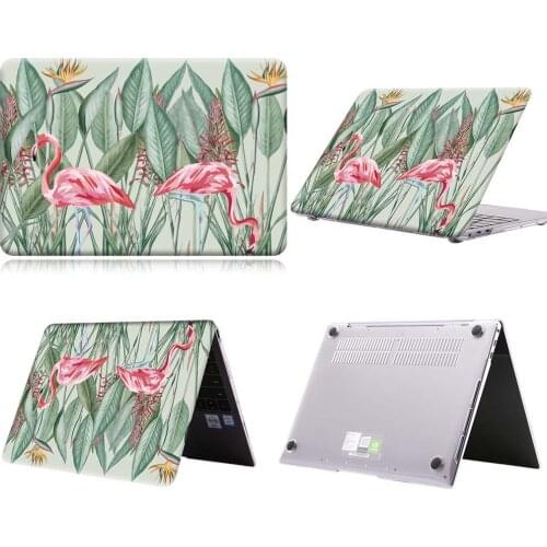 PVC Flamingo Laptop Replace Case For Huawei MateBook 13/13 AMD Ryzen/14/D14/D15/X 2020/X Pro/Pro 16.1/Honor MagicBook 14/15