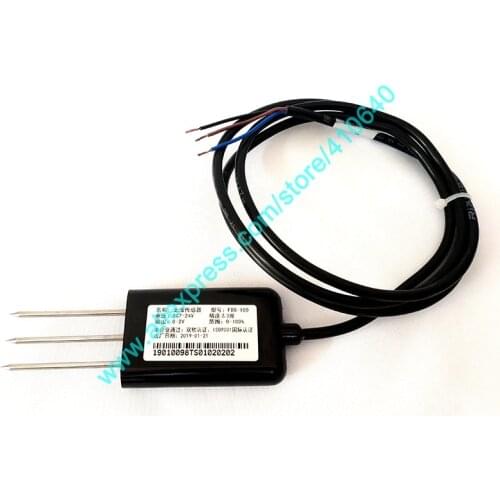 Soil Moisture Sensor Soil Humidity Sensor Soil Volume Moisture Content IP68 Protection Mini Size Moisture Meter 4 to 20mA