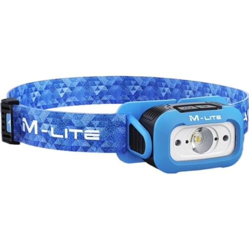 Aile Shi headlight glare hunting wild fish head-mounted LED headlight induction rechargeable flashlight