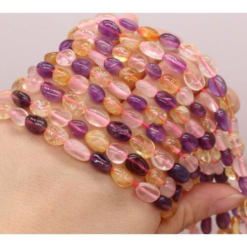 Hot Selling Natural Stone Irregular Rainbow Crystal Loose Beads For DIY Jewelry Making Necklace Bracelet Earrings Accessory