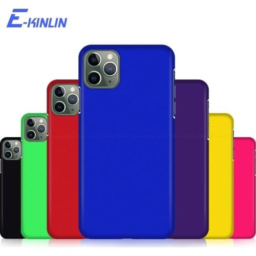 Matte Plastic Hard Back Cover For iPhone 12 mini 11 Pro X XS Max XR 8 7 6 6S Plus SE 2020 5S 5 SE2 UltraThin Protective Case