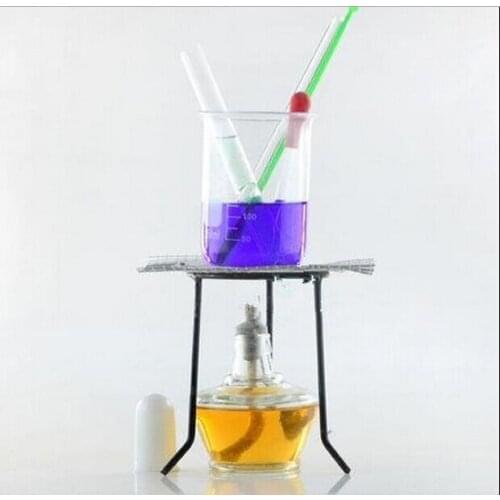 Free shipping laboratory equipment set test tube Spoon glass dropper beaker tripod stand glass stirring rod Alcohol lamp