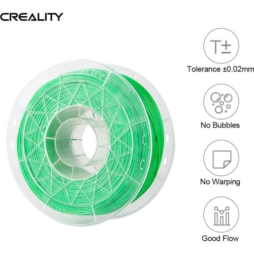 1.75mm 1kg/2.2lbs Filament 3D filament CR-PLA Filament Creality 3D Printer Dimensional Accuracy +/- 0.02 mm 3d printer filament