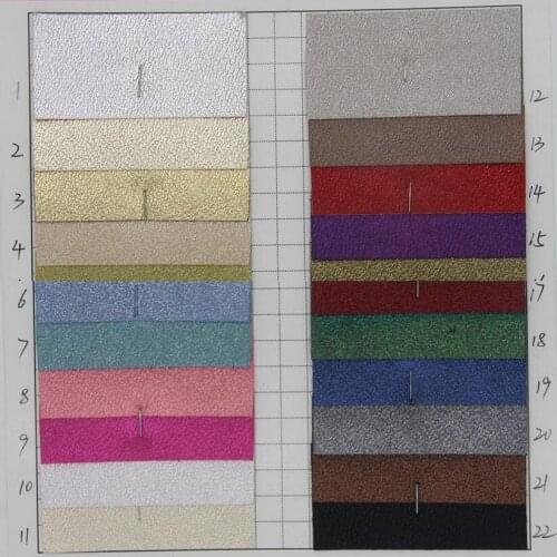 Factory wholesale metallic Antiskid synthetic leather faux PVC leather