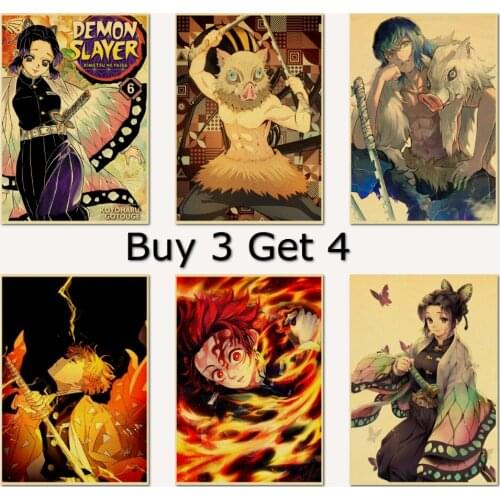 Anime Poster SPY×FAMILY Retro Kraft Paper Poster For Living Room Bar Interior Decoration Stickers Wall Painting Kid room decor