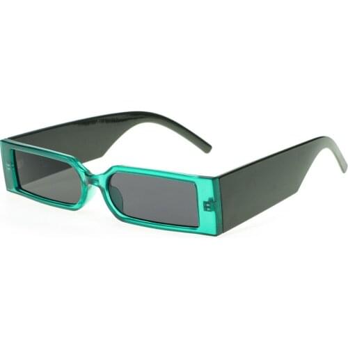 New arrival 2021 futuristic rectangle sunglasses men women brand designer steampunk small sun glasses oculos de sol masculino