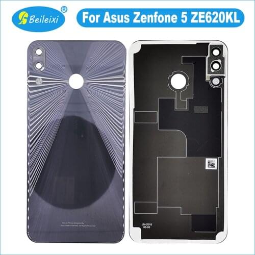 For Asus Zenfone 5 ZE620KL Battery Back Cover Rear Door Panel Glass Housing Protective Case Durable Back Cover