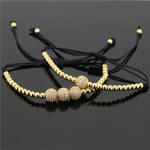 1Lot Brand Anil Arjandas Bracelet Micro Pave Cubic Zirconia Braiding Macrame Bracelet for Men/Women Charm Jewelry Statement
