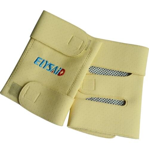 1pair Adjustable Tourmaline Self Heating Knee Pad Magnetic Therapy Knee Support Breathable Massager Winter Warm Knee Care Tool