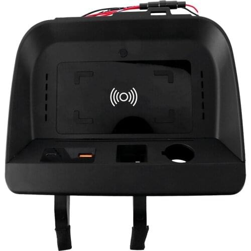 15W Car QI Wireless Charger Charging Plate Wireless Mobile Charger Phone Holder for Toyota RAV 4 RAV4 2019 2020