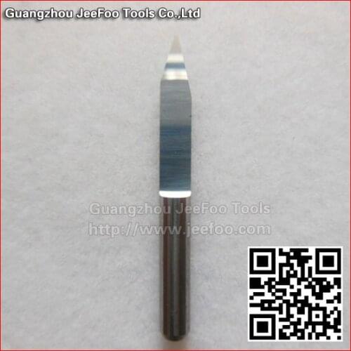 3.175*30degree*0.2 Flat Bottom ,CNC Carving Cutters Engraving Bit, PVC carbide Cutters