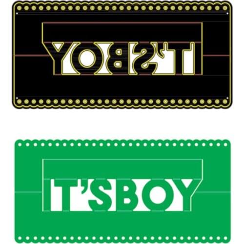 3D Pop UP IT IS BOY Greeting Card For Family Friends Gift Card For DIY Scrapbooking Crafts Paper Cards Making 2021 New