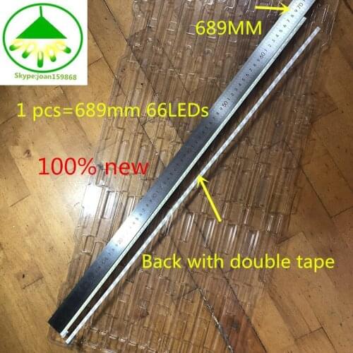 4piece(2*R+2*L)55LM6200 LC550EUN LED backlight bar 6922L-0003A 6922L-0004A 6920L-0001C 6916L0781A 6916L0782A 689MM 66LEDs