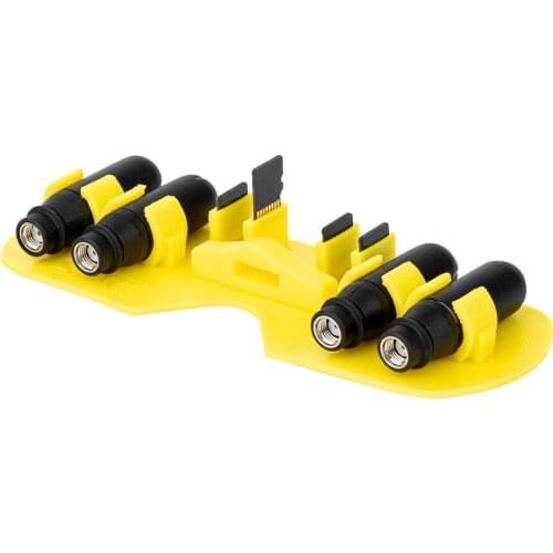 For DJI FPV VR Goggles Protective Cover Dust Cover Antenna Organizer w/ Memory Card Holder