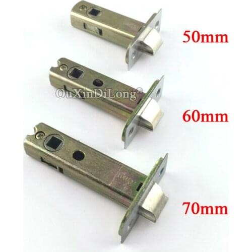 Brand New 2PCS European Mortise Locks Lock body Security Lock Cylinder Door Locks Repair Parts Center Distance 50mm/60mm/70mm