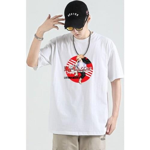 Men Women T-shirt Mikey Graphic Tops Tokyo Revengers T shirt Summer Crew Neck Fitted Soft Anime Tee Shirt Causal Men clothing