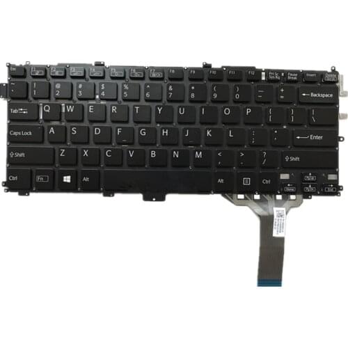 Laptop Keyboard For SONY SVP11 SVP11213CXB SVP11213CXS SVP11214CXB SVP11214CXS SVP11215CDB SVP11215PXB SVP11216PXB Black US