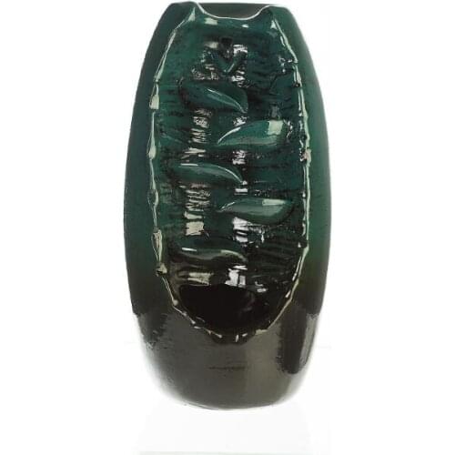 Backflow incense burner resin crafts blue household sandalwood household decorations