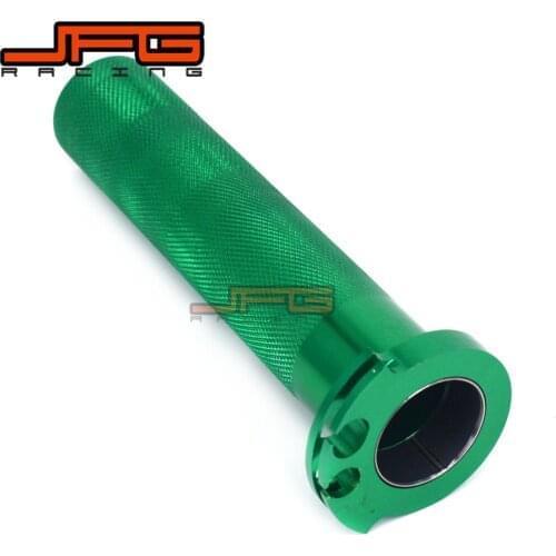 Motorcycle CNC Aluminum Twister Throttle Tube For KAWASAKI KX250F KX450F KLX450R KLX125 D-TRACKER125 KLX150S KLX250