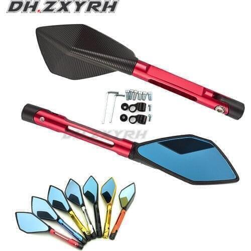 For Honda HORNET 250 599 600 900 motorcycle aluminum rear view Mirrors Anti-glare Mirror