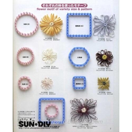 Free Shippng Flower Pattern weaving knitting Loom for easy weaved handmade crafts needlework tools