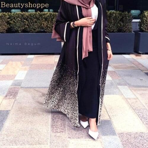 Open Abaya In Dubai Kimono Sleeve Cardigan Islamic Scarf Long Dresses Muslim Women Coat Abaya Dubai Caftan Robe Turkish Islam
