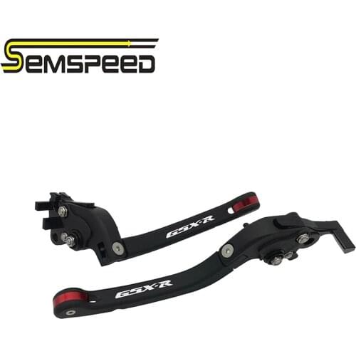 GSXR LOGO Motorcycle Left Right New Foldable Brake Clutch Levers For Suzuki GSXR1000 2009-2019 2020 GSXR 600 750 2011-2019 2020