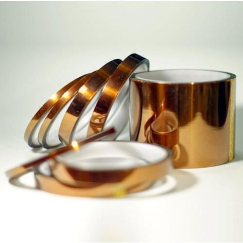 30mm x 100ft Heat Resistant Adhesive Polyimide Insulation Insulating Tape Roll High Temperature For BGA * 30