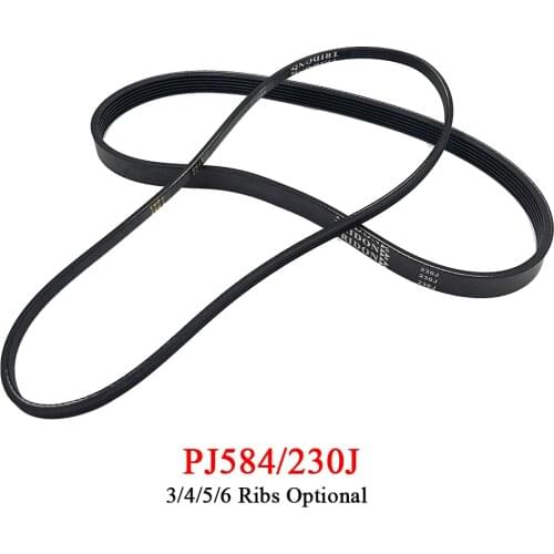 2PCS PIECE VEGA V-Belt PJ584/230J 3/5 RIBS DRIVE BELT FOR WOOD PLANER MACHINE EINHELL RC MODE