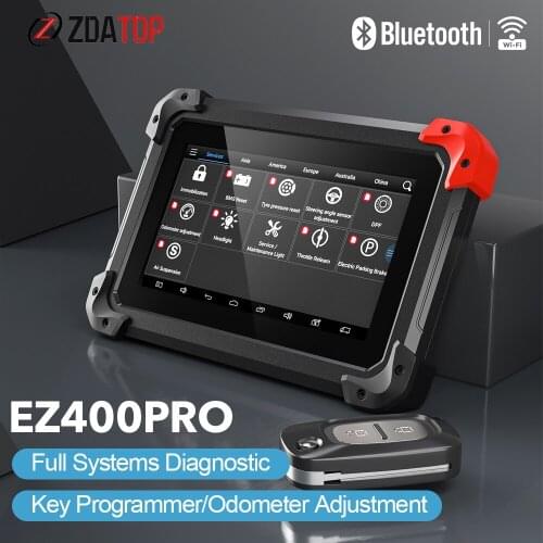 XTOOL EZ400pro OBD2 Diagnostic Tool Scanner Automotive Code Reader Tester Key Programmer ABS Airbag SAS EPB DPF Oil Functions