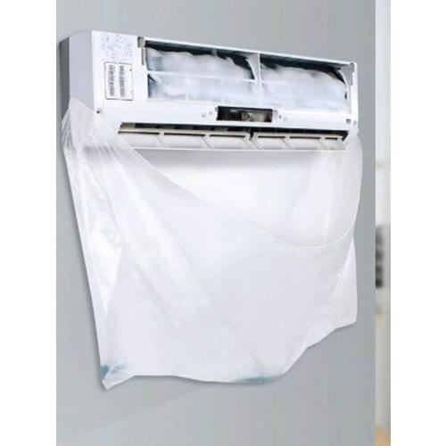 10p Air Conditioning Cleaning Bag Hanging Water Bag For AC Cleaning Wall Mounted Air Conditioning Cleaning Protective Dust Cover