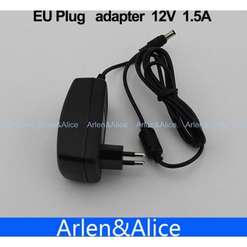 18W AC 100-240V to DC 12V 1.5A Switching Power Supply Converter Adapter EU Plug