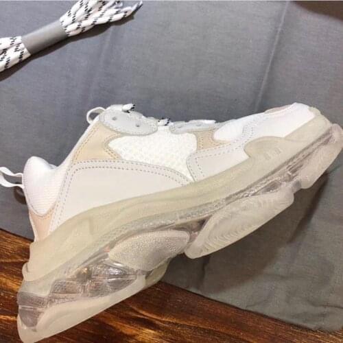 2020Luxury Brand Casual Couples Mens and Womens Shoes Designer Sports Fashion Leather Lace Up Running Shoes Mixed Color