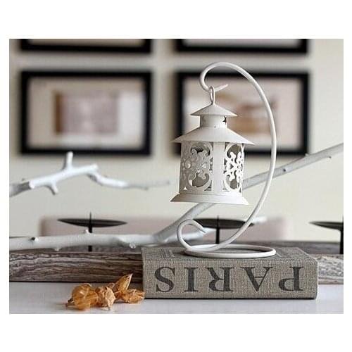 24 pcs New Arrive Iron Moroccan Style Candlestick Candleholder Candle Tea Light Holder Decor