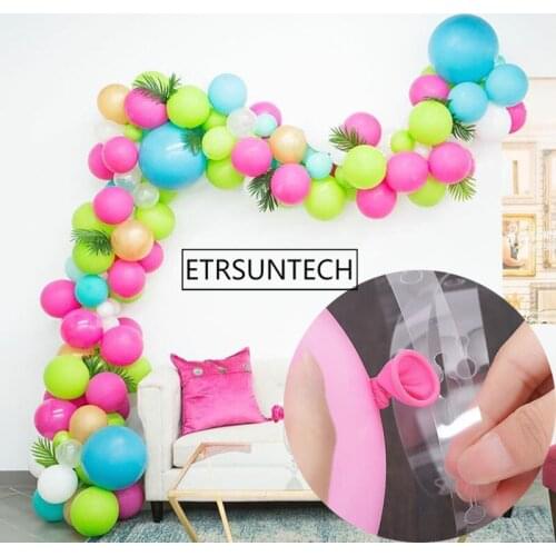 5M Balloon Chain Wedding Birthday Backdrop Party Decoration Balloons Accessories 300pcs/lot