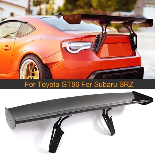 Car Carbon Fiber Rear Spoiler Wing For Toyota GT86 For Subaru BRZ FT8 2013-2014 For SCION FR-S 2013 Rear Trunk Spoiler Wing