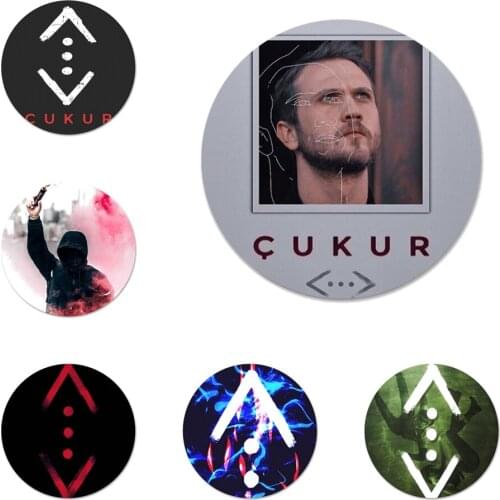 Cukur Show TV Badge Brooch Pin Accessories For Clothes Backpack Decoration gift 58mm