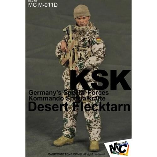 1/6 scale Military figure doll German KSK ,Jungle & Desert Soldier 12" Action figure doll Collectible Figure Plastic Model Toy