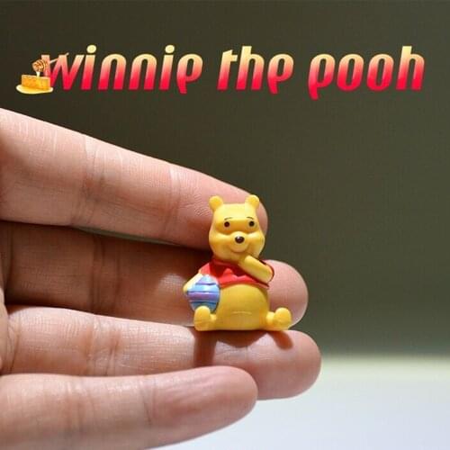 Disney Winnie the Pooh 3cm Mini Action Figurine Collection Toys model children room Decoration for kids gifts