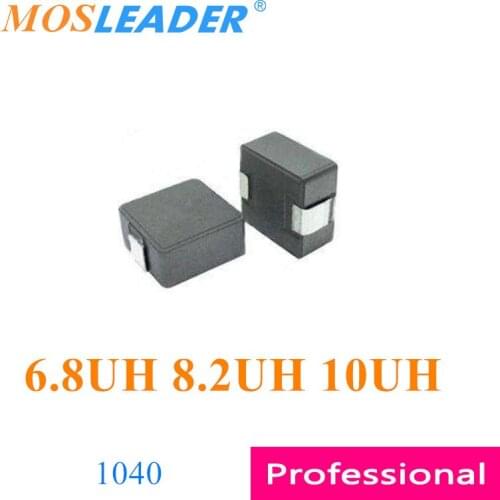 Mosleader 500pcs 1040 6.8UH 8.2UH 10UH 10*10*4 6R8 8R2 100 Molded power inductors Made in China High quality