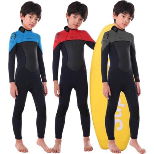 2.5mm neoprene wetsuit one-piece warm scuba wetsuit for men/ women with long-sleeved sunscreen snorkeling cold winter swimsuit