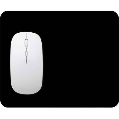 PU Universal Black Mouse Pad Modern Mice Pad Writing Mat Computer Tablet PC Laptop Computer Desk Mat Waterproof Anti-slip