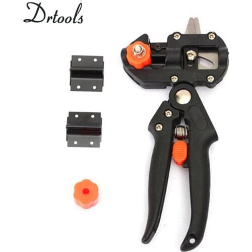 10pcs-pack Grafting machine Garden Tools with 2 Blades Tree Grafting Tools Secateurs Scissors grafting tool Cutting Pruner GT048