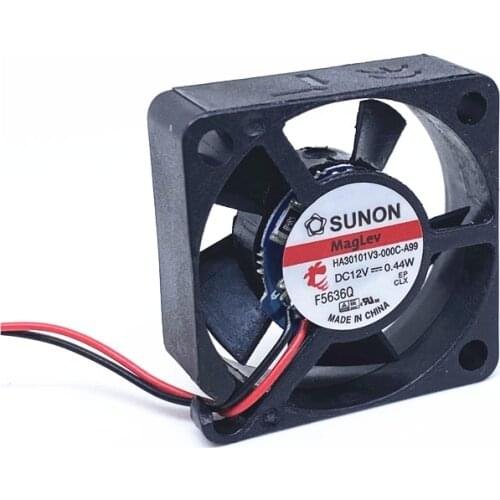 NEW Sunon HA30101V3-000C-A99 3d printer fan 3010 30MM 30*30*10MM 3cm Graphics card fan Cooling fan 12v 0.44w with 2pin