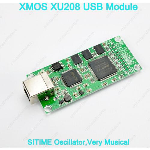 XMOS XU208 USB Digital Interface USB To I2S For DAC DSD512 USA SITIME Oscillator